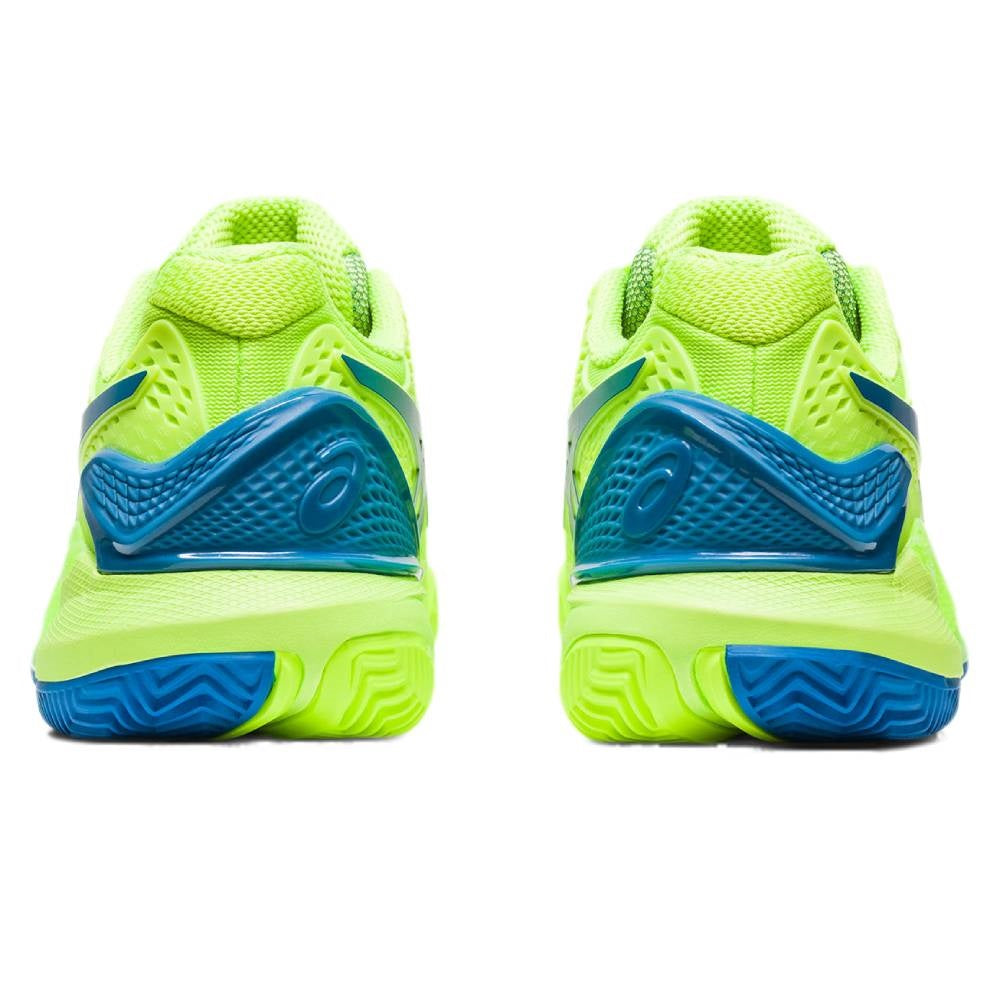ASICS Gel Resolution 9 Women's Clay Court Tennis Shoes - Lightweight Performance Sneakers for Women (Green/Blue) | Perfect for Clay Courts, Tennis Training & Competitive Matches