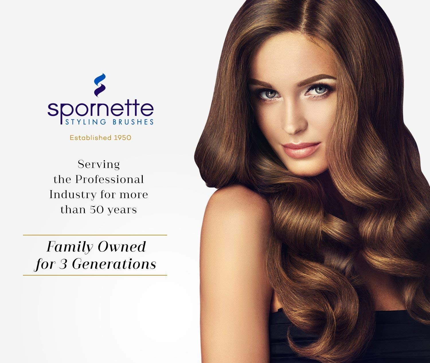 Spornette Hair Brush Cleaner Rake Tool - Professional Detangling & Cleaning Tool for Hair Brushes - Perfect for Salons, Home Use & Pet Grooming