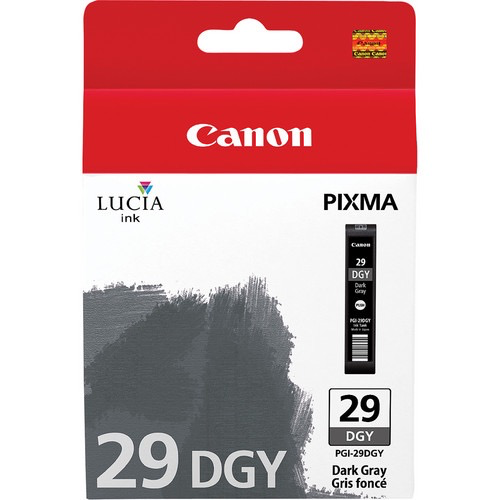 Canon PGI 29 Dark Gray Ink Cartridge - Compatible with Select Canon Printers - Perfect for Home, Office & Photo Printing