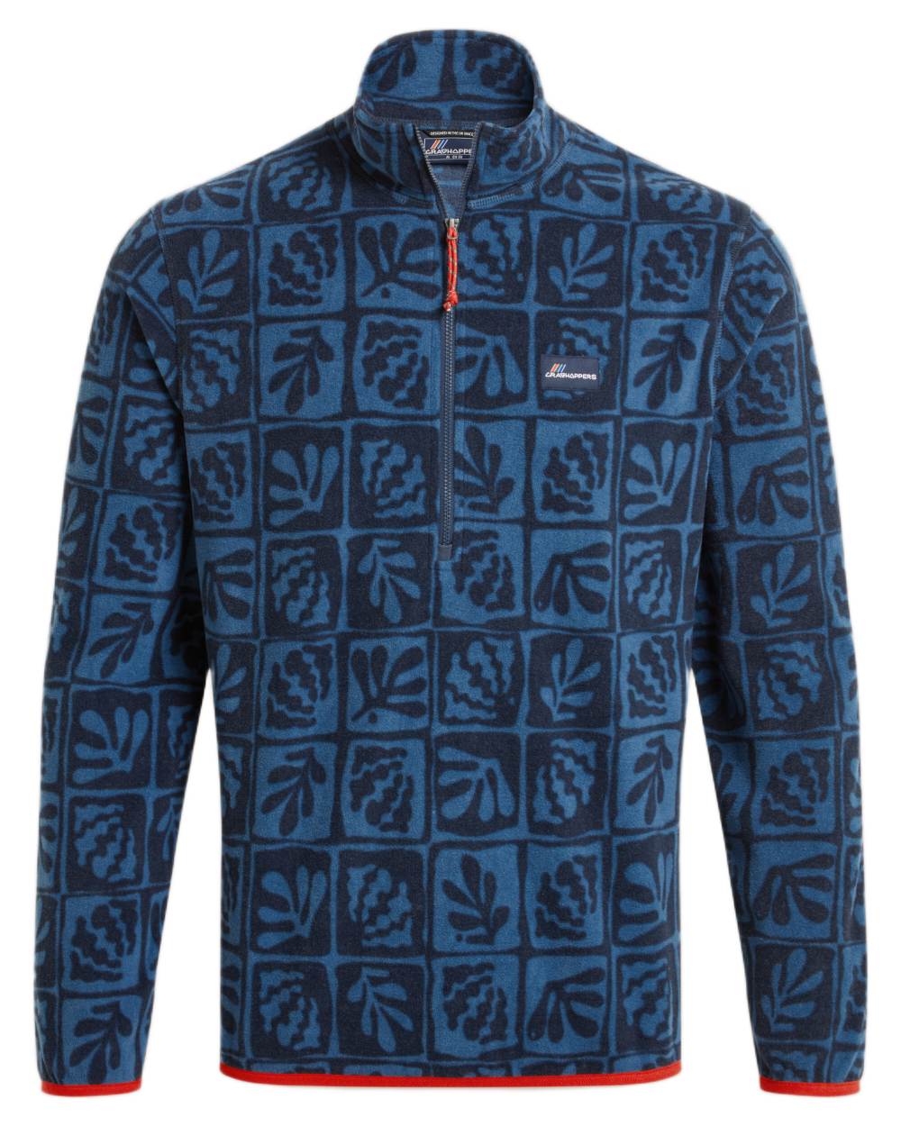 Blue Stone Print