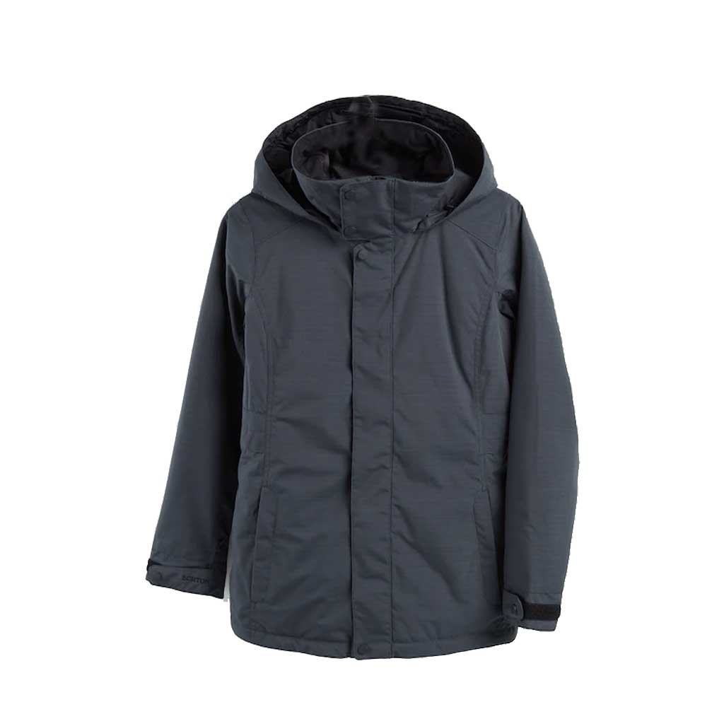 Burton 22/23 Women's Jet Set Jacket - Waterproof Snowboard Jacket for Winter Sports | True Black Heather | Skiing, Snowboarding & Outdoor Activities