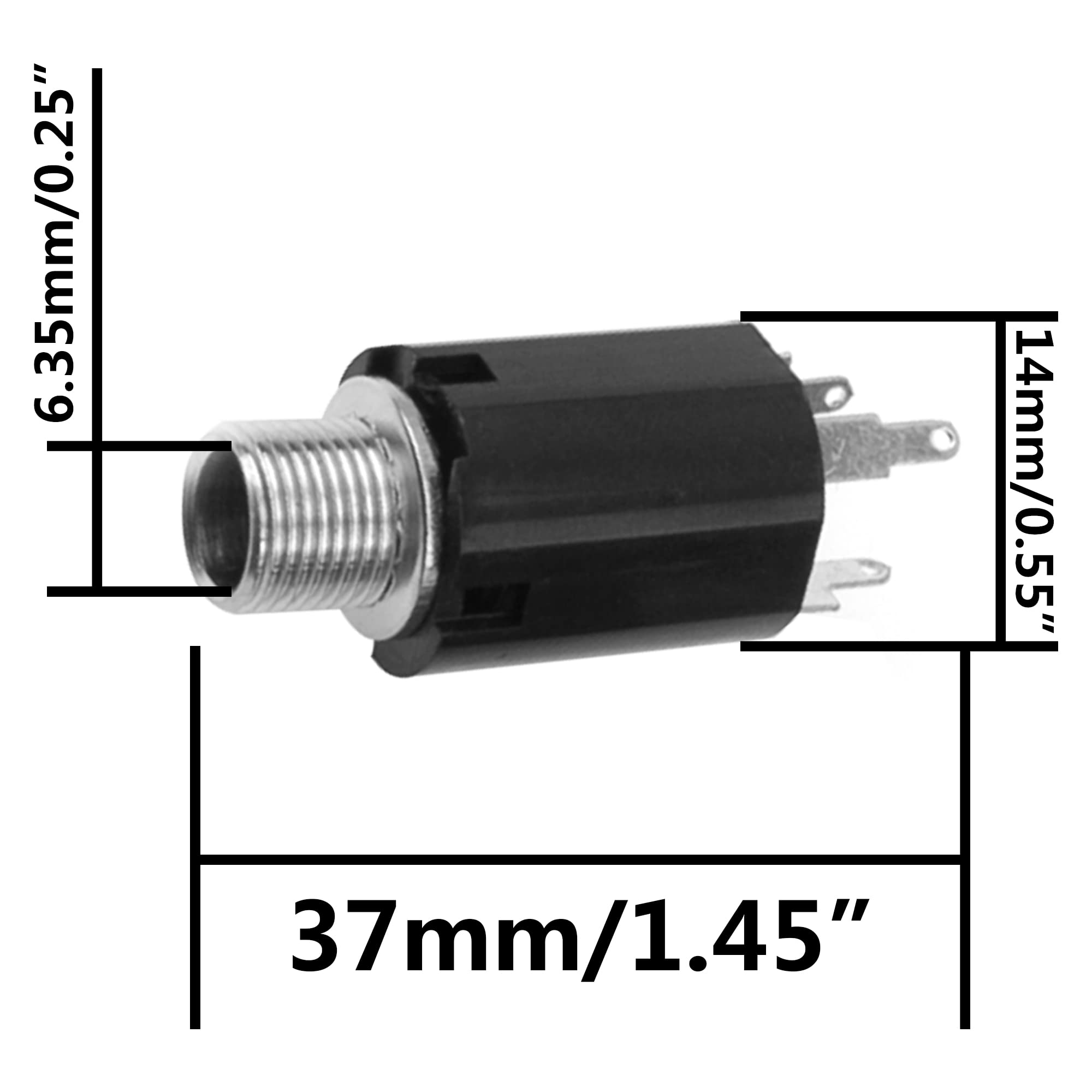 10Pcs Yootones 1/4