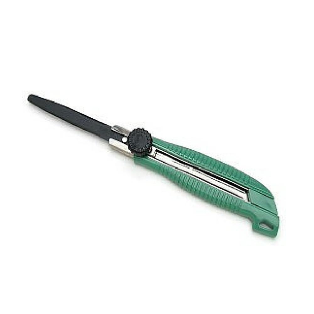 Canary™ Serrated Blade Utility Knife PRO - Heavy Duty Folding Pocket Knife for Camping, Hiking & Outdoor Survival - Stainless Steel Tactical EDC Knife with Safety Lock