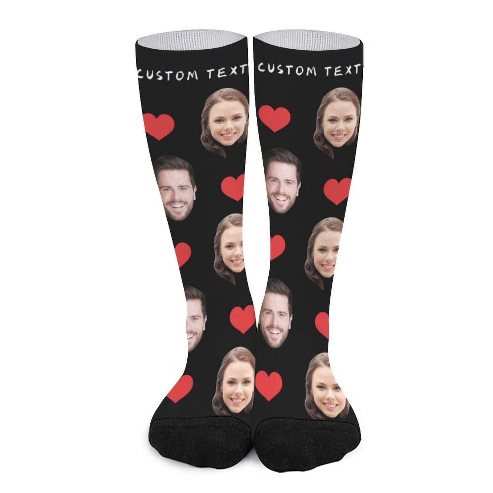 Custom Personalized Photo Socks for Women, Men, Girls & Boys - Unique Unisex Gift with Your Design - Perfect for Birthdays, Anniversaries & Special Occasions