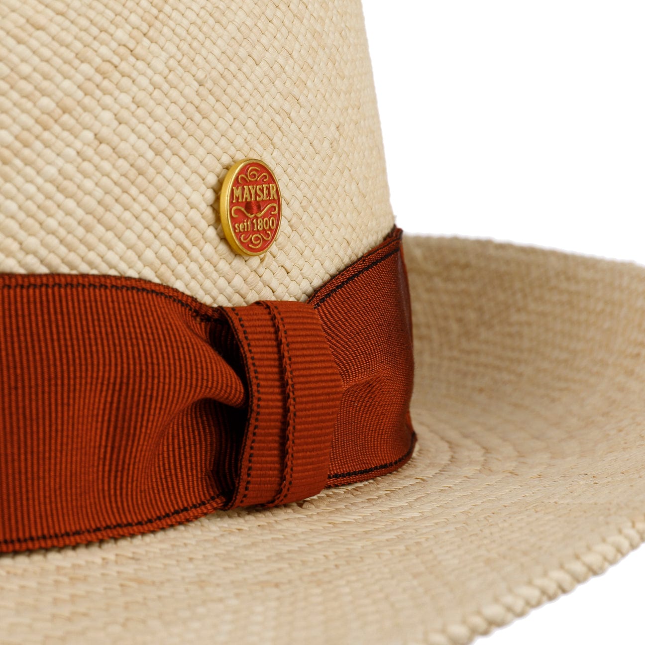 Authentic Mayser Manuel Brisa Panama Hat - Handwoven Straw Sun Hat for Men & Women | Perfect for Beach, Travel, and Summer Outfits