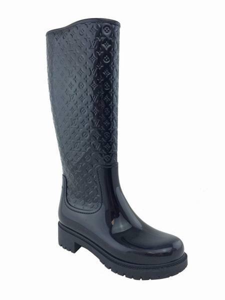 Louis Vuitton Monogram Rubber Splash Rain Boots Women's Size 6.5/37 - Waterproof Fashion Booties for Rainy Days & Outdoor Adventures