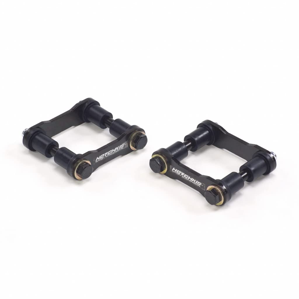 Hotchkis Heavy Duty Shackle Kit for 1967-1971 Plymouth GTX | B/E Body Suspension Upgrade | Improved Handling & Ride Quality | Perfect for Classic Car Restoration & Performance Driving (Part #17367)