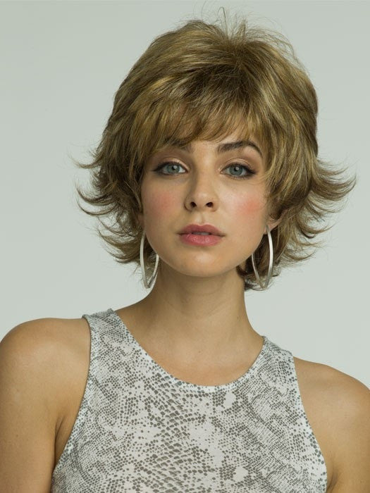 Adelle Synthetic Wig with Basic Cap - Soft & Natural Looking Hairpiece for Women | Perfect for Cosplay, Costume Parties & Everyday Wear