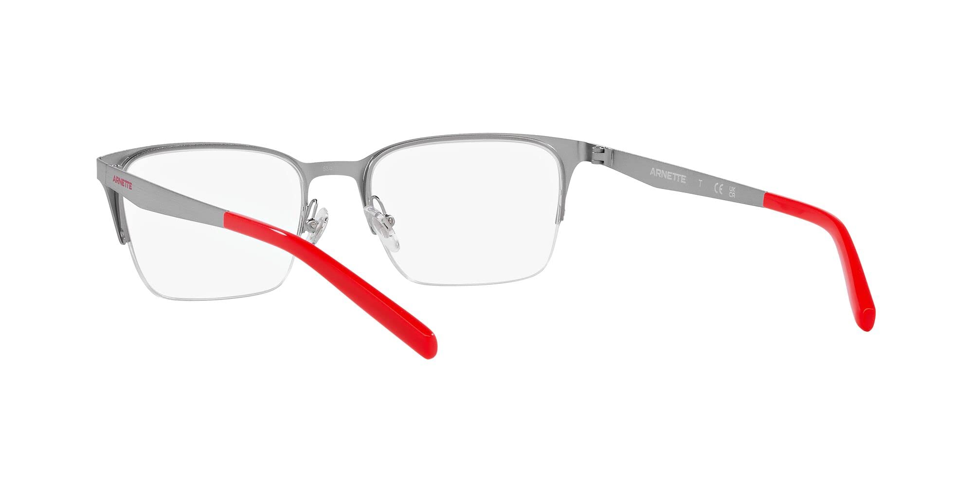 ARNETTE Men's An6126 Makaii Metal Rectangular Prescription Eyeglass Frames - Lightweight Durable Eyewear for Work, Reading & Everyday Use