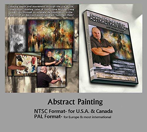 Abstract Painting DVD Set with Michael Lang - Learn Step-by-Step Techniques for Modern Art | Perfect for Beginners & Advanced Artists | Home Studio & Classroom Use