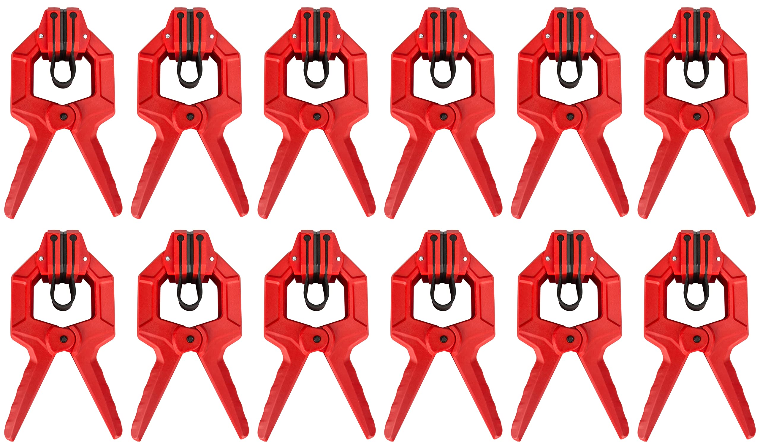 VMTW 12-Pack Band Clamps for Shelving & Cabinets - Edge Clamping & Plywood Laminations