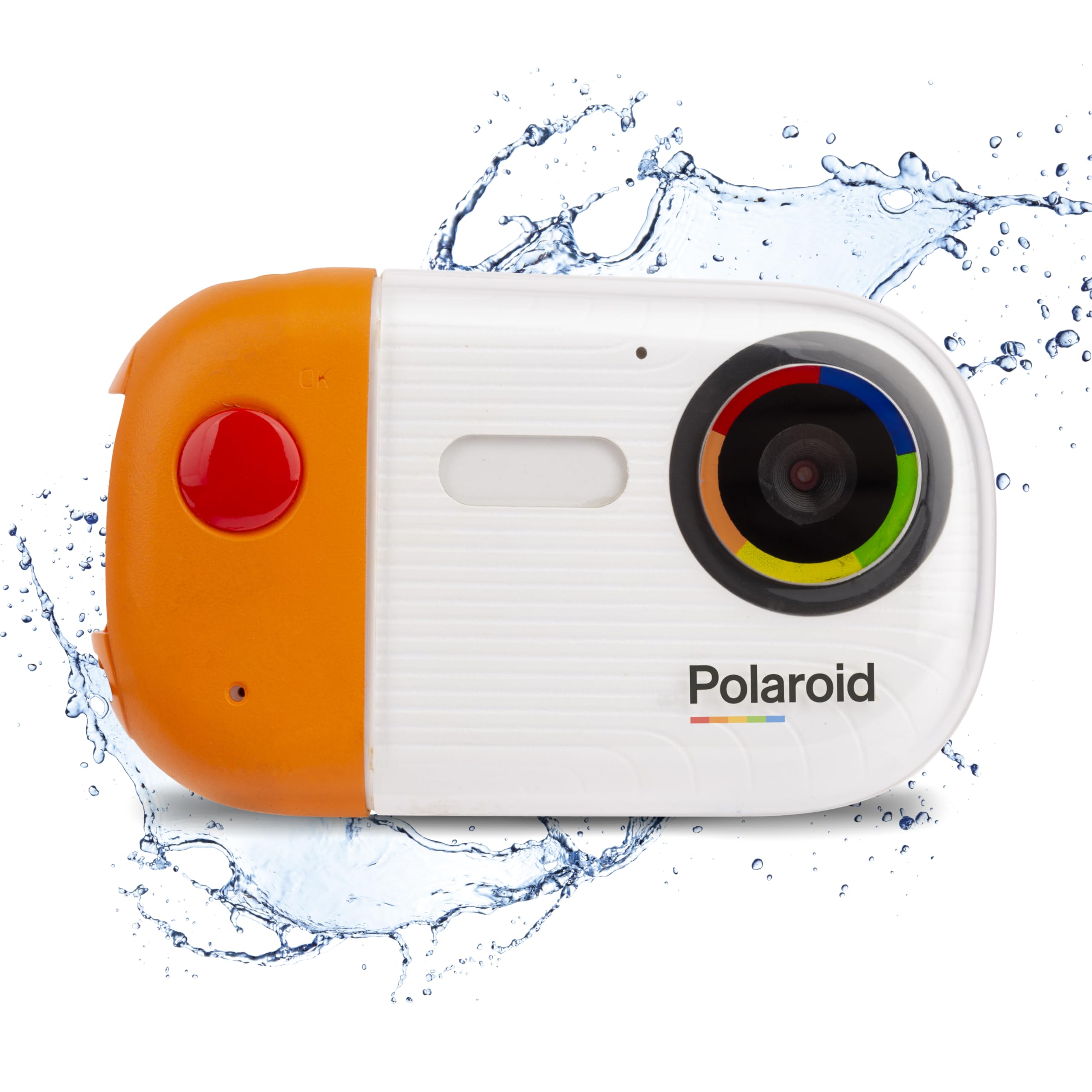 **Polaroid Underwater Camera 18MP 4K UHD - Waterproof Digital Camera for Snorkeling, Diving & Travel - USB Rechargeable with LCD Display - Perfect for Capturing Videos & Photos Underwater or on Land**