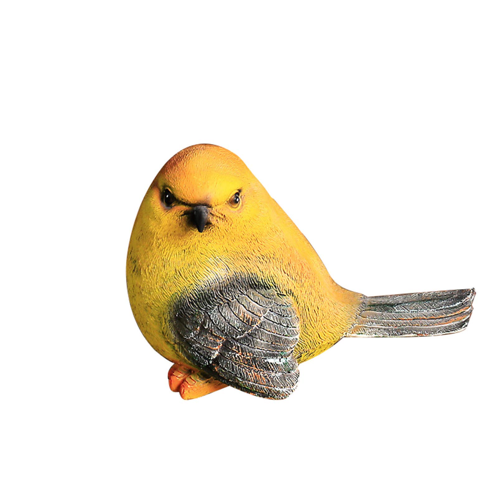 Creative Bird Statue - Resin Garden Sculpture for Outdoor & Home Decor - Gold
