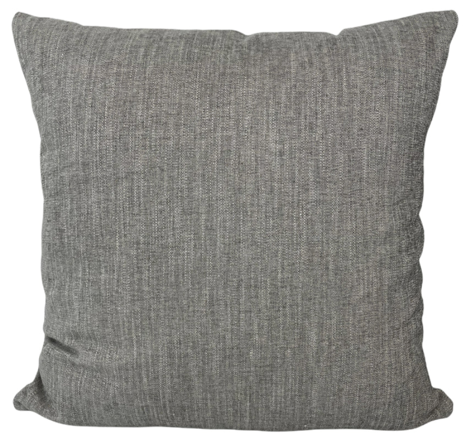Pointillist Fog 17x17 & Mott Ess Pencil 20x20 Throw Pillow Set - Modern Abstract Cushion Covers for Living Room Sofa, Bedroom Decor