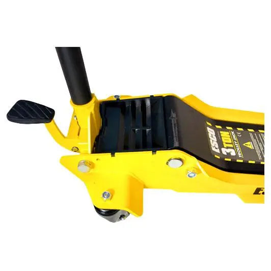 ESCO Pro Series 3 Ton Heavy Duty Steel Trolley Jack 90521 - Professional Car Lift for Auto Repair, Tire Change & Vehicle Maintenance