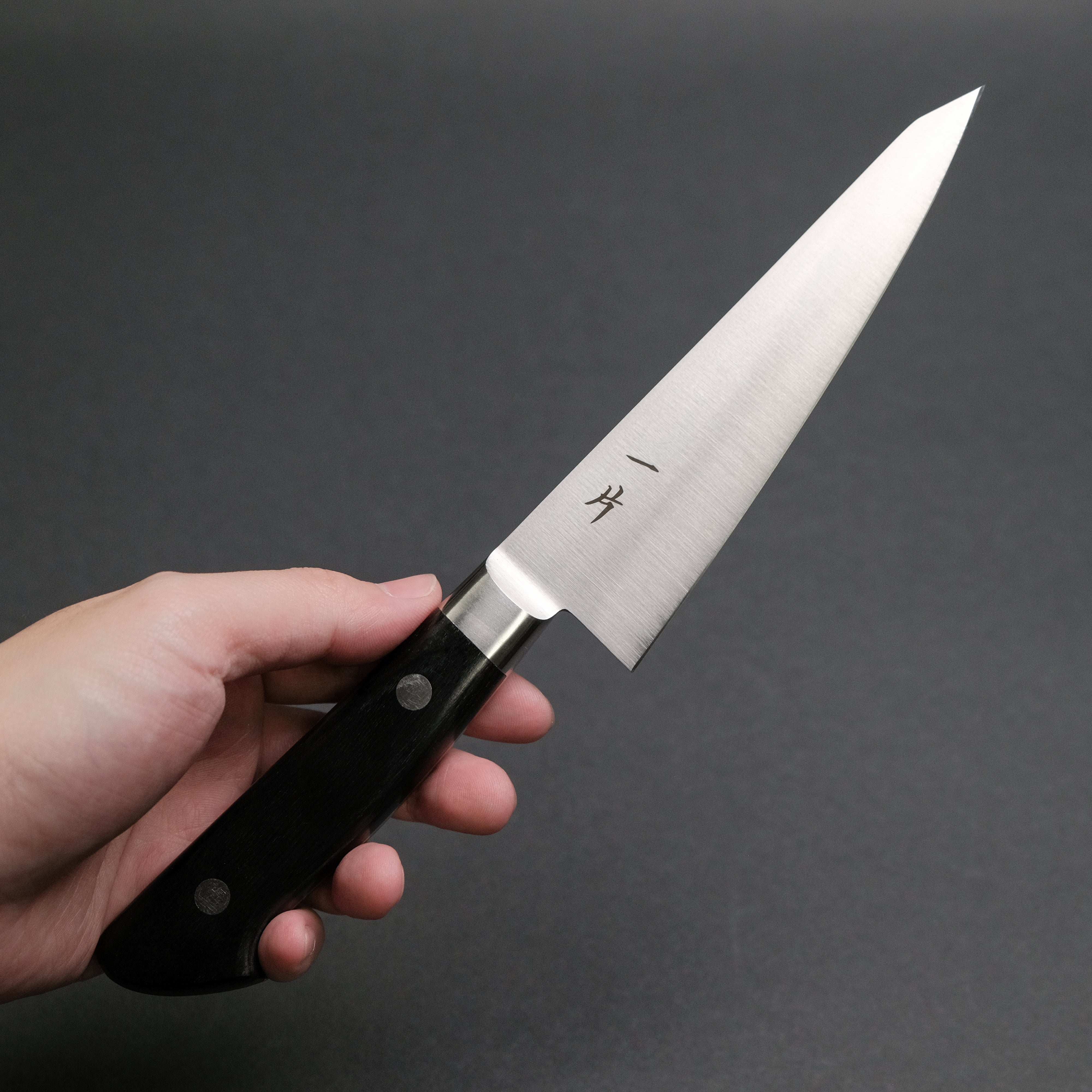 Hitohira FJ Semi Stainless Honesuki Knife with Kaku Pakka Handle - Japanese Boning Knife for Poultry, Meat & Fish Cutting | Professional Kitchen & Home Cooking Tool