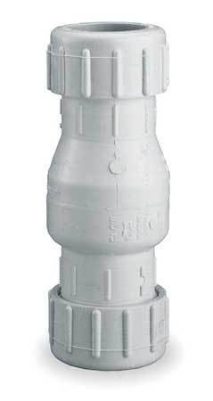 2 Inch PVC Swing Check Valve - Heavy Duty Backflow Preventer for Water, Sewage & Irrigation Systems - Perfect for Pools, Ponds & Plumbing Applications