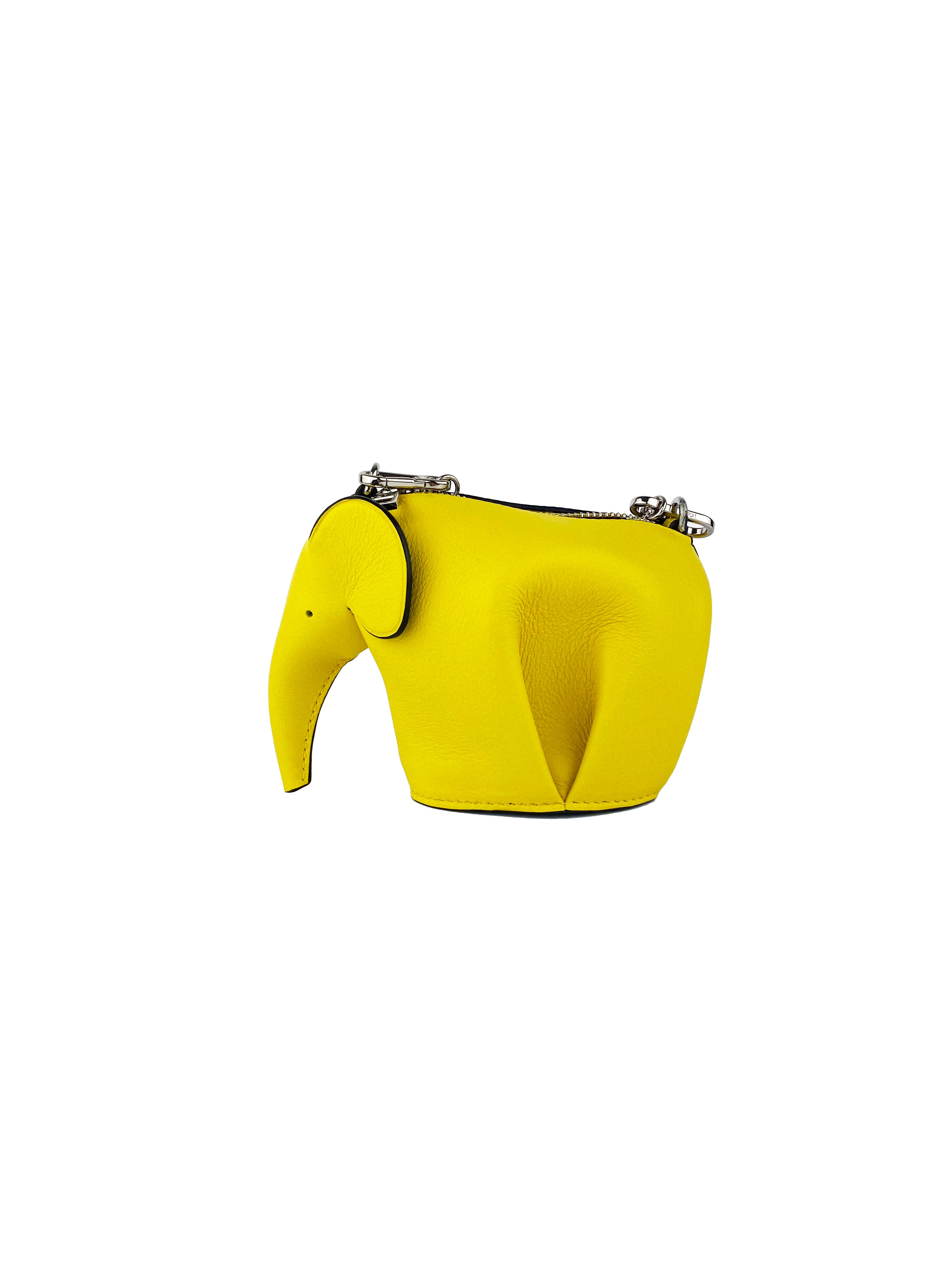 Loewe Yellow Elephant Pouch - Stylish & Luxurious Crossbody Bag for Women | Perfect for Travel, Parties & Everyday Use