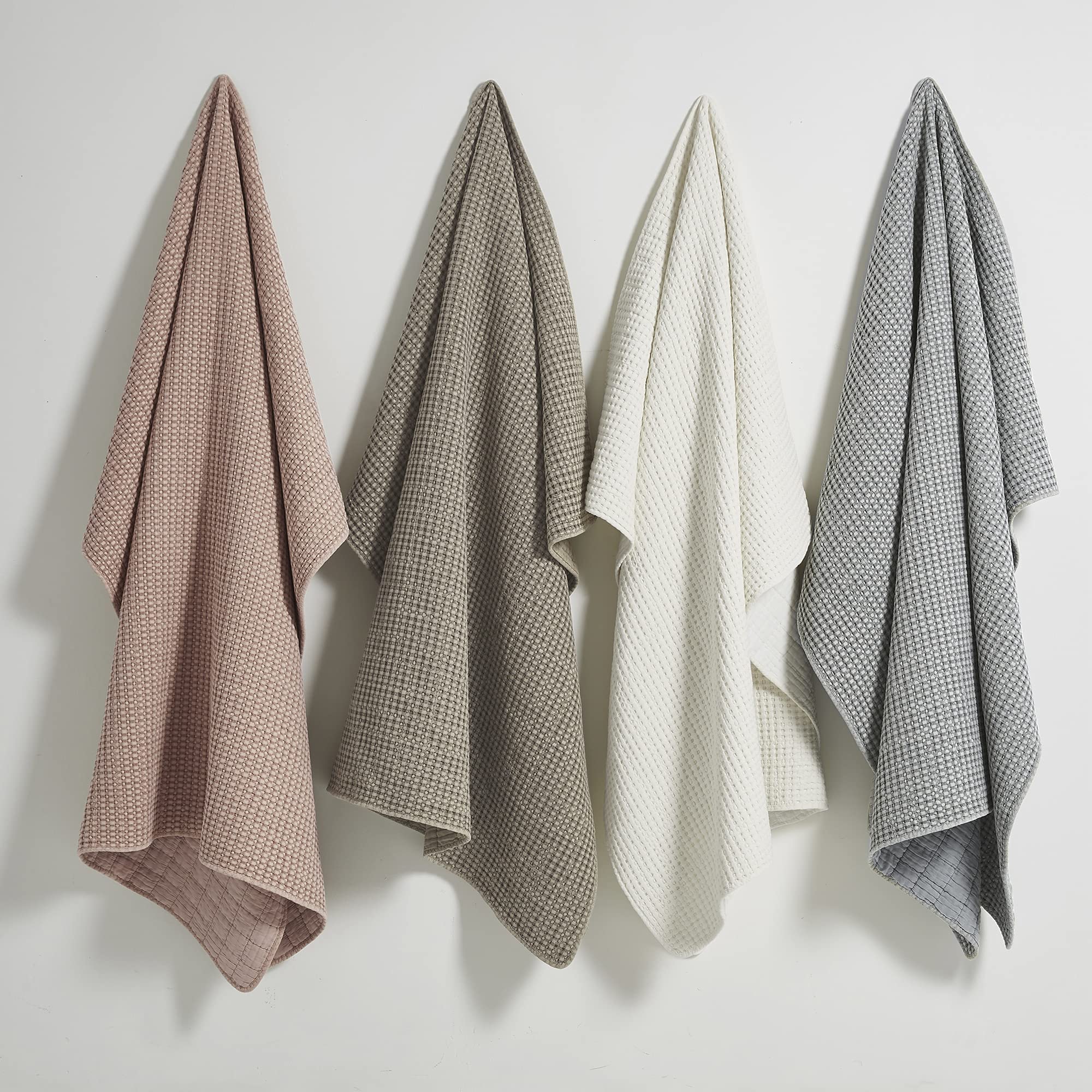 Levtex Home Mills Waffle Weave Throw Blanket - 50