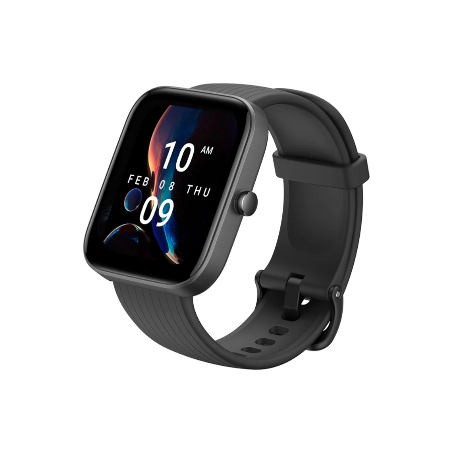 Amazfit Bip 3 Pro Smart Watch - Fitness Tracker with Heart Rate Monitor, Sleep Tracking & 14-Day Battery Life - Perfect for Running, Swimming & Daily Activity Tracking