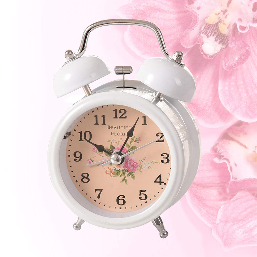 ARTIBETTER 1pc Metal Alarm Clock with Night Light for Students - Perfect for Bedroom, Desk, Dorm & Office Use