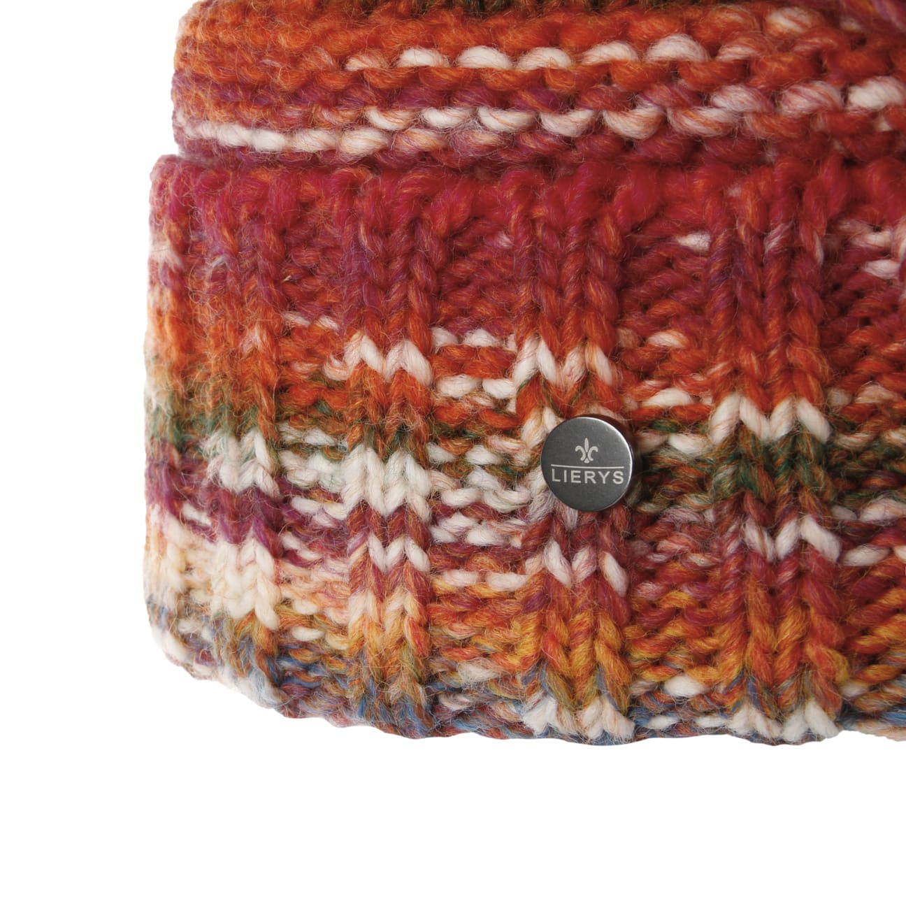 Lierys Faux Fur Pompom Beanie - Soft Winter Knit Hat for Women & Men - Cozy Cold Weather Accessory for Skiing, Snowboarding & Outdoor Activities