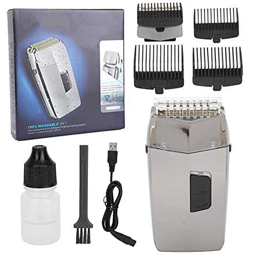 Professional Electric Foil Shaver & Hair Clipper - Multi-Functional Trimmer for Men, Home & Office Use - Perfect for Travel, Grooming & Quick Touch-Ups