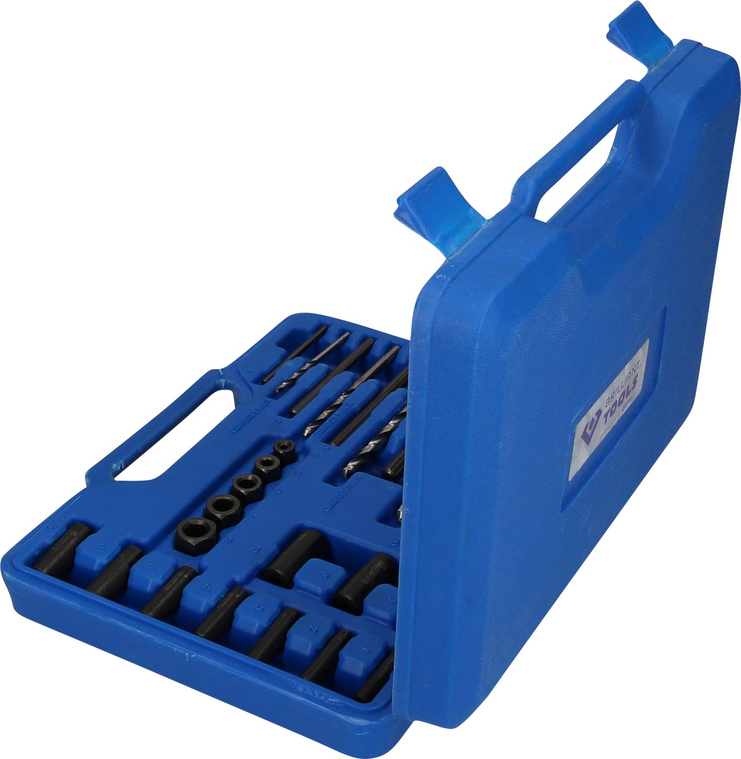 BT541900 Screw Extractor Set 25pcs - Easy Broken Bolt Removal for DIY & Auto Repair