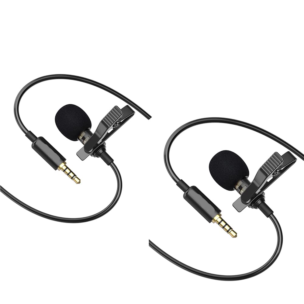 Rode Wireless GO II Compact Wireless Microphone System for 2-Person Recording - Includes 2 Omnidirectional Lavalier Mics - Perfect for YouTube, Podcasting, Interviews & Live Streaming