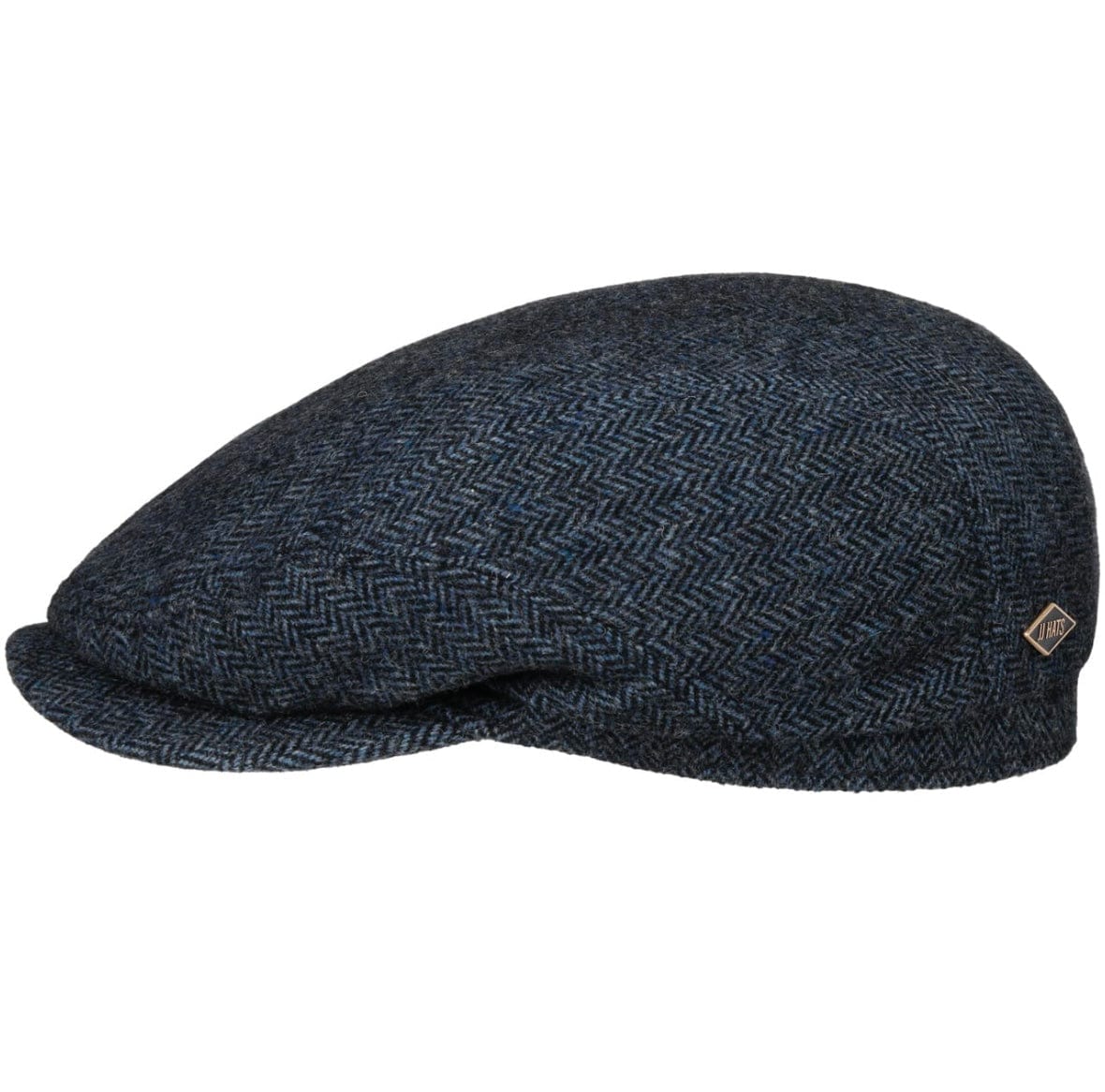 JJ Hats Men's Herringbone Driver Cap - Classic Vintage Style Flat Cap for Casual Wear, Golf, Outdoor Activities & Travel