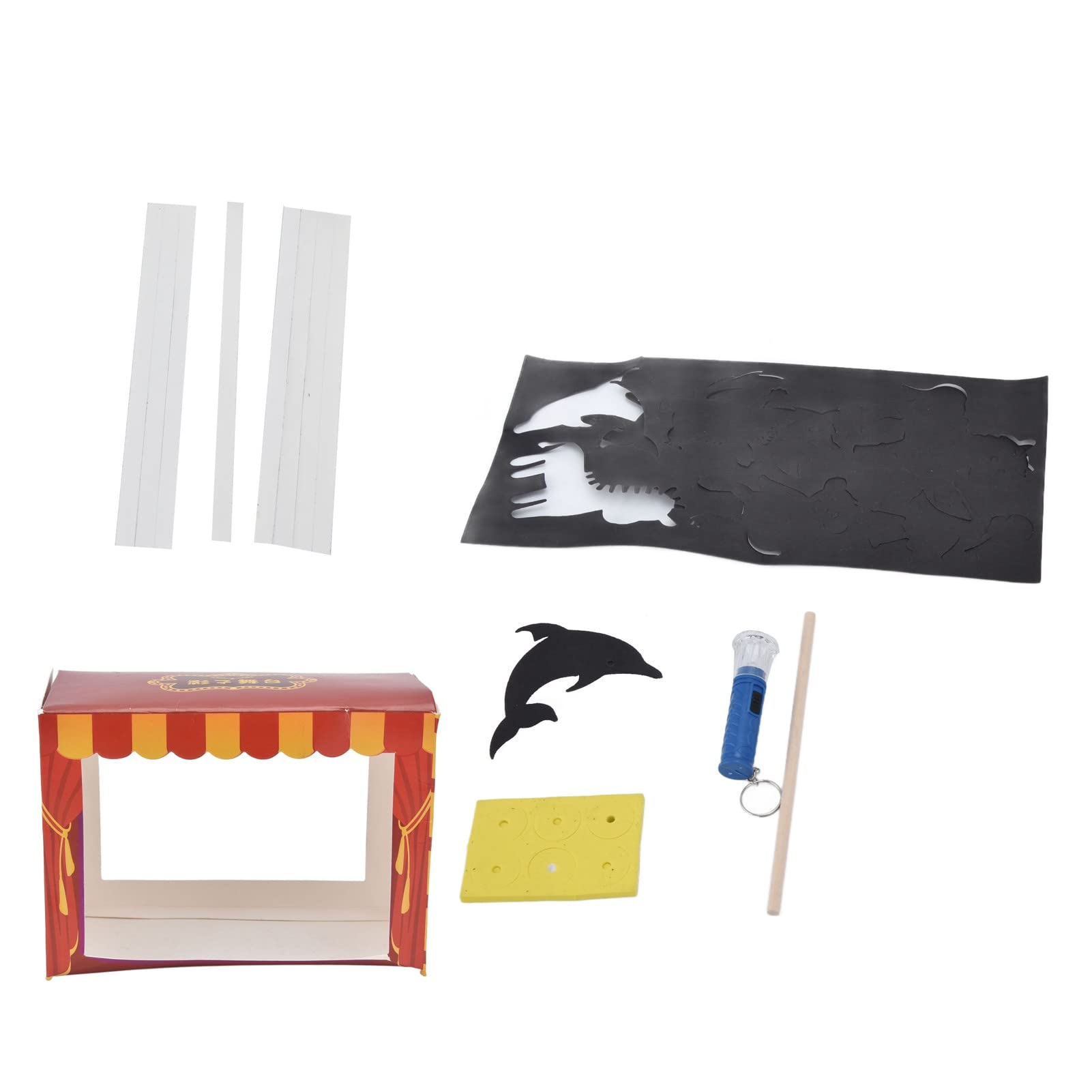 Seacanl Shadow Puppet Theater Kit - Interactive Educational Toy for Kids, Boys & Girls - Creative Parent-Child Playtime - Perfect for Bedroom Storytelling & Indoor Family Activities