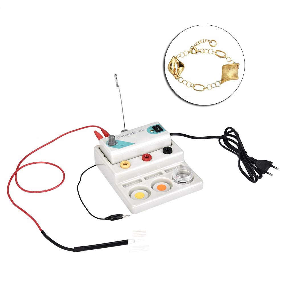 Professional Jewelry Plating Tool Kit - Gold & Silver Electroplating Pen for DIY Jewelry Making, Repair & Customization - Perfect for Rings, Necklaces & Bracelets