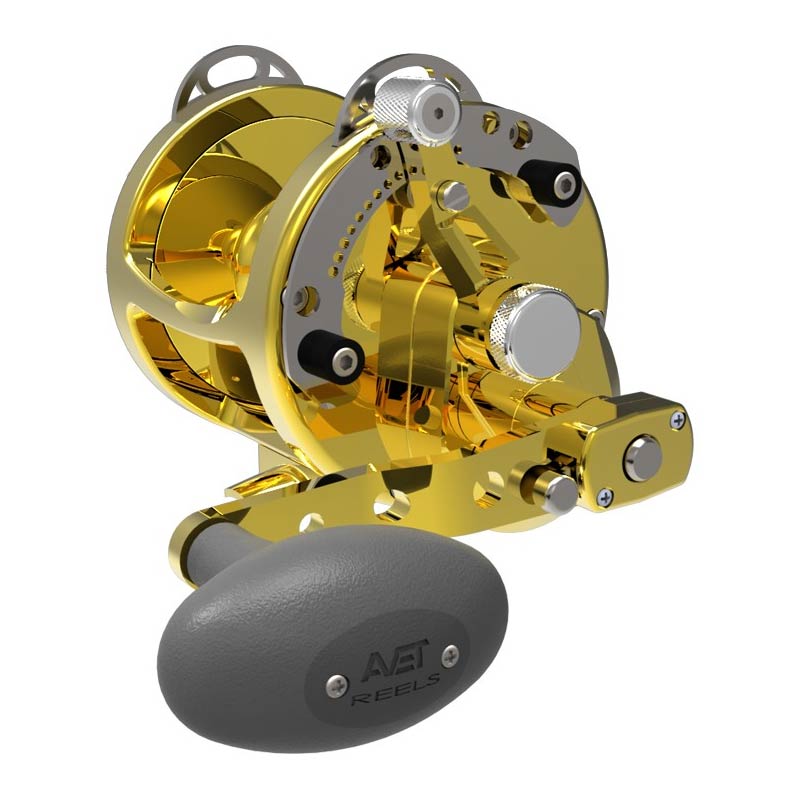 Avet HXW 5/2 Two Speed Fishing Reel - Saltwater Offshore Big Game Reel for Tuna, Marlin & Swordfish | Heavy Duty Deep Sea Fishing Gear