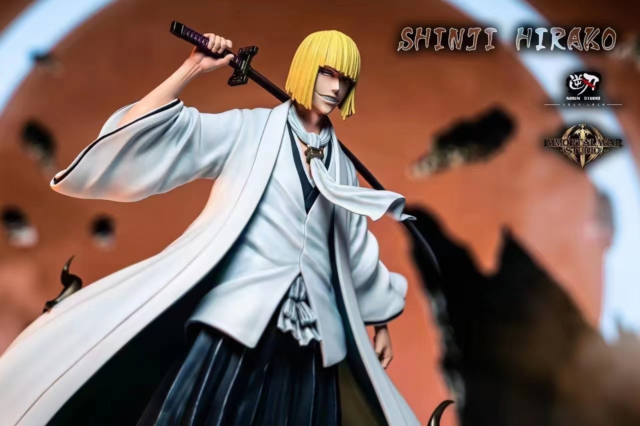 Blood War Arc Shinji Hirako Anime Figure - Niren x IW Studio Collectible Bleach Character Statue | Perfect for Anime Fans, Manga Collectors & Home Decor