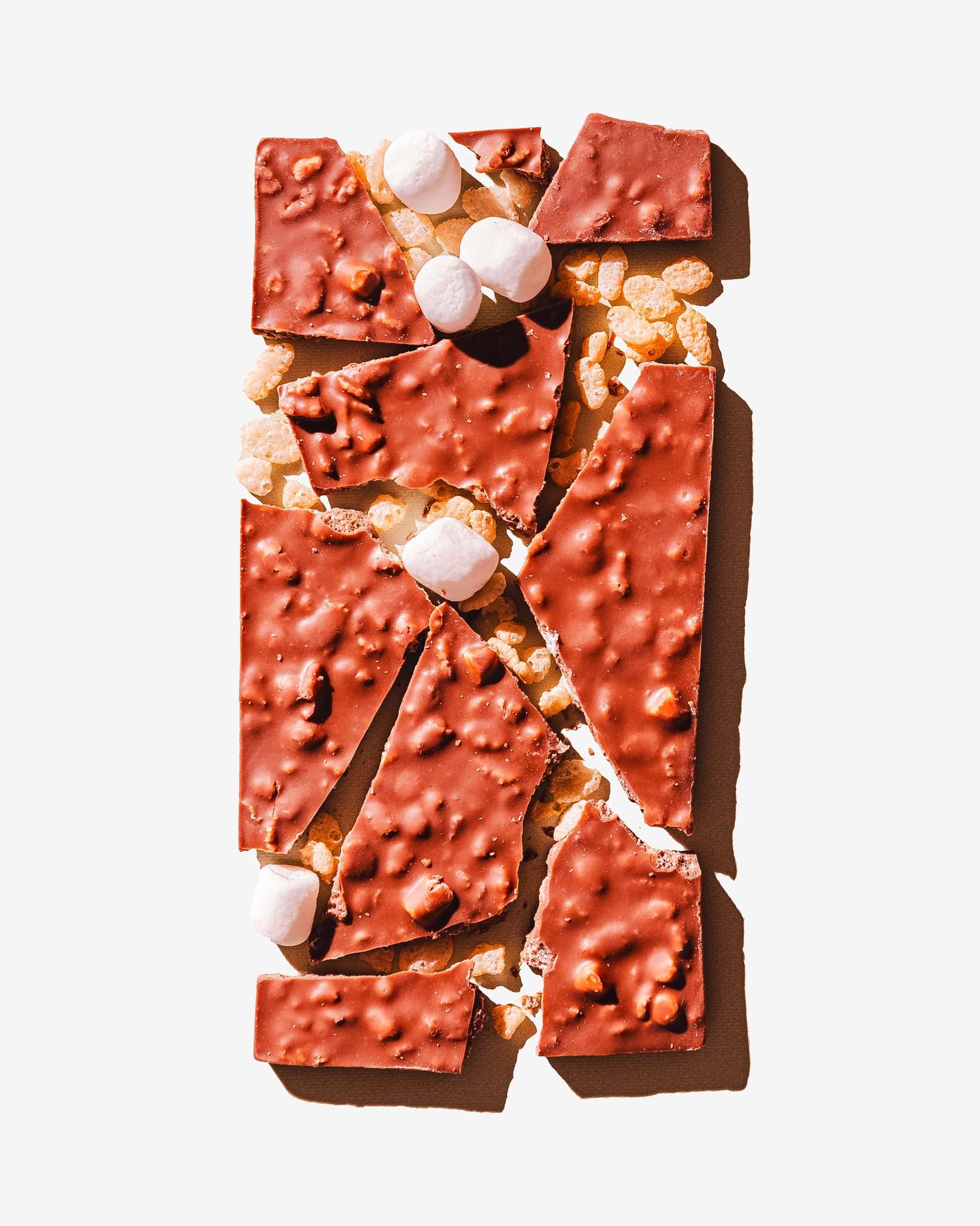 Delicious Marshmallow Crisp Chocolate Bar - Crunchy & Sweet Snack for Parties, Gifts & Desserts