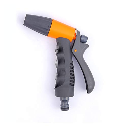 2-Pattern Garden Hose Nozzle Sprayer - Heavy Duty Water Gun for Car Washing, Lawn Watering & Garden Sprinkling | Perfect for Outdoor Cleaning, Plant Care & Vehicle Maintenance