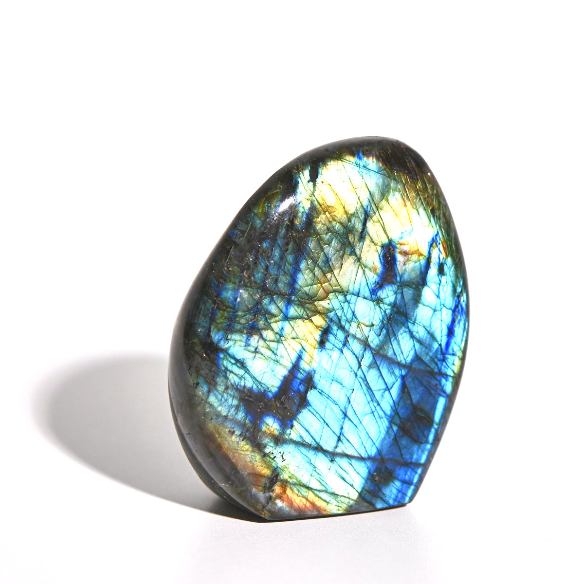 Natural Labradorite Free Form Polished Stone - Healing Crystal for Meditation, Home Decor & Jewelry Making | Spiritual Energy & Chakra Balancing