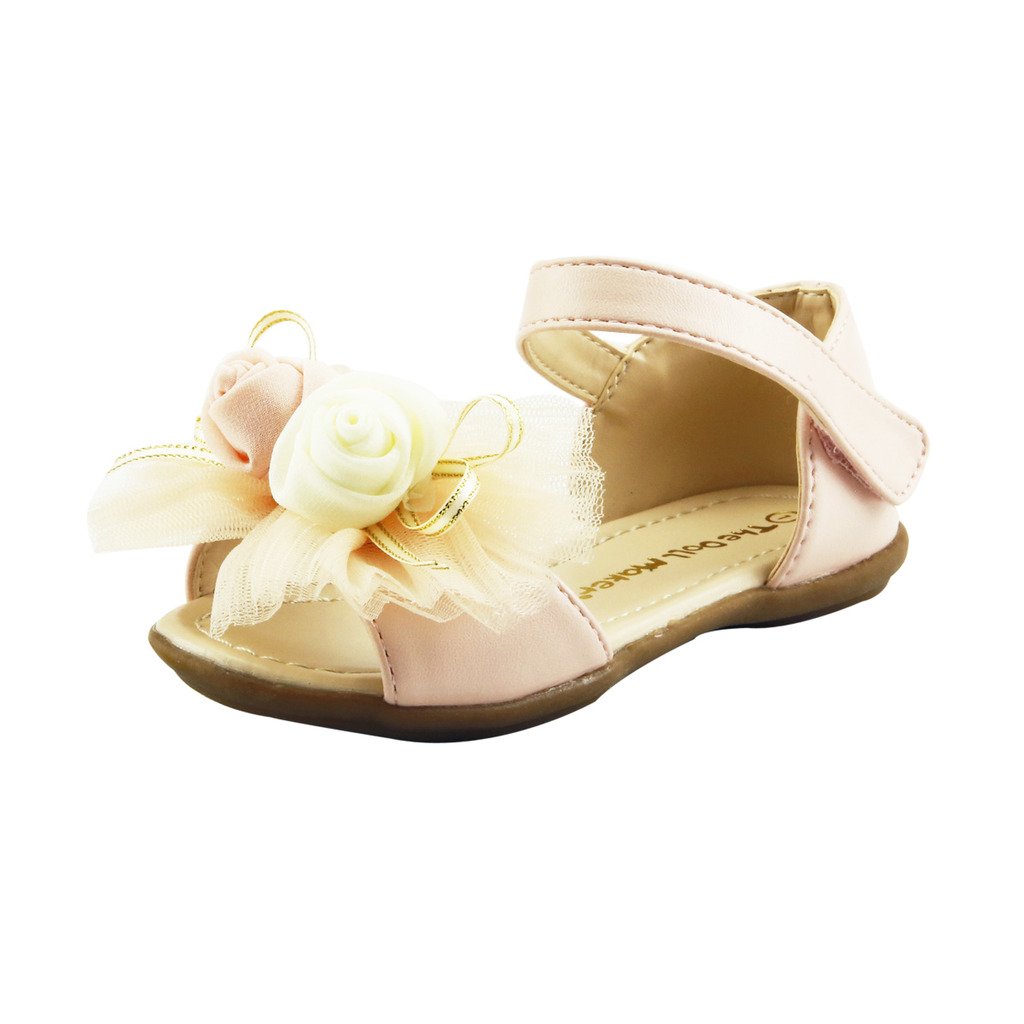 The Doll Maker Flower Sandal - Comfortable Women's Bohemian Sandals with Floral Design | Perfect for Beach, Vacation & Summer Outfits