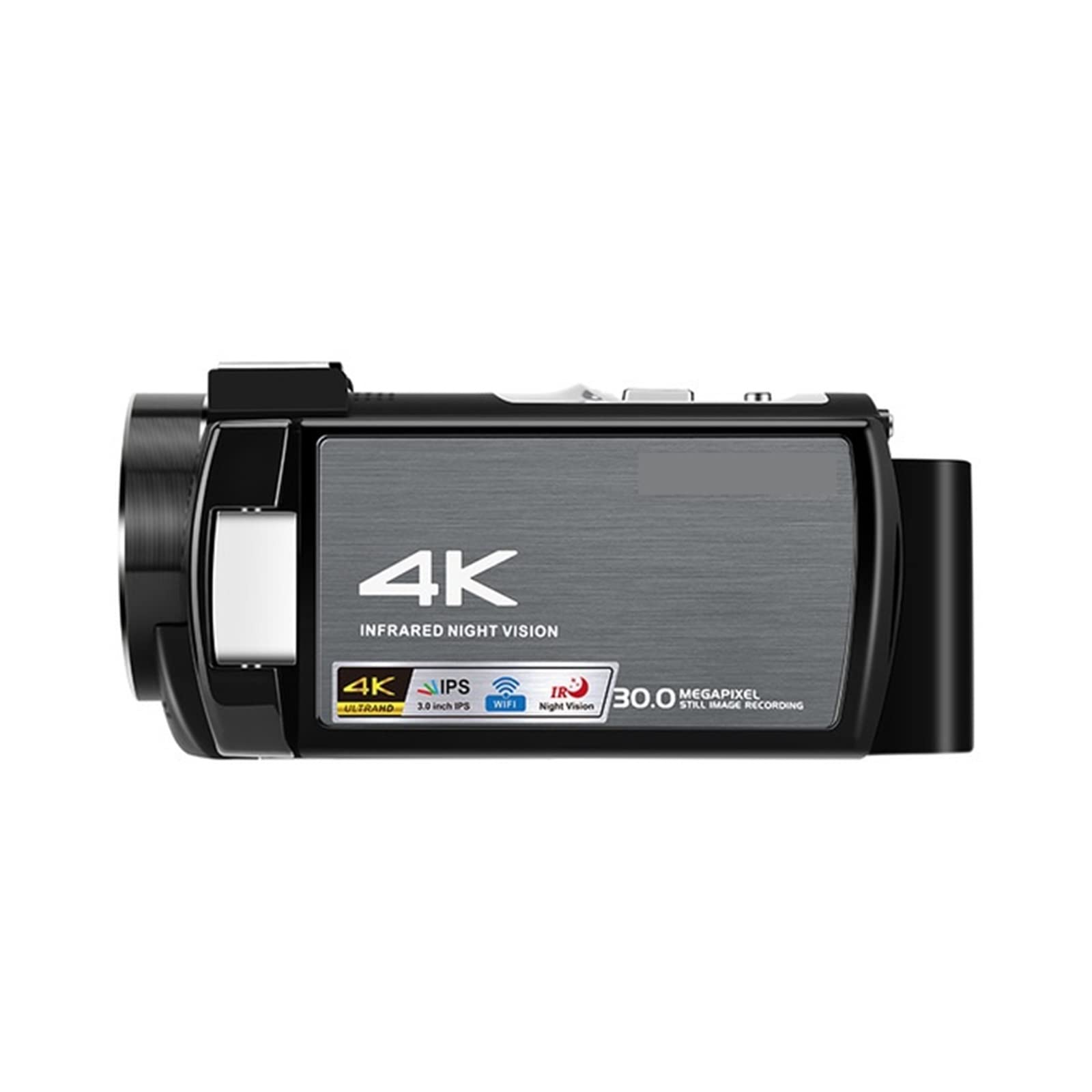 BODORME 4K Video Camera with IR Night Vision - Full HD Digital Camcorder for Vlogging, YouTube & Professional Recording (Standard Package) - Perfect for Travel, Events & Low-Light Shooting