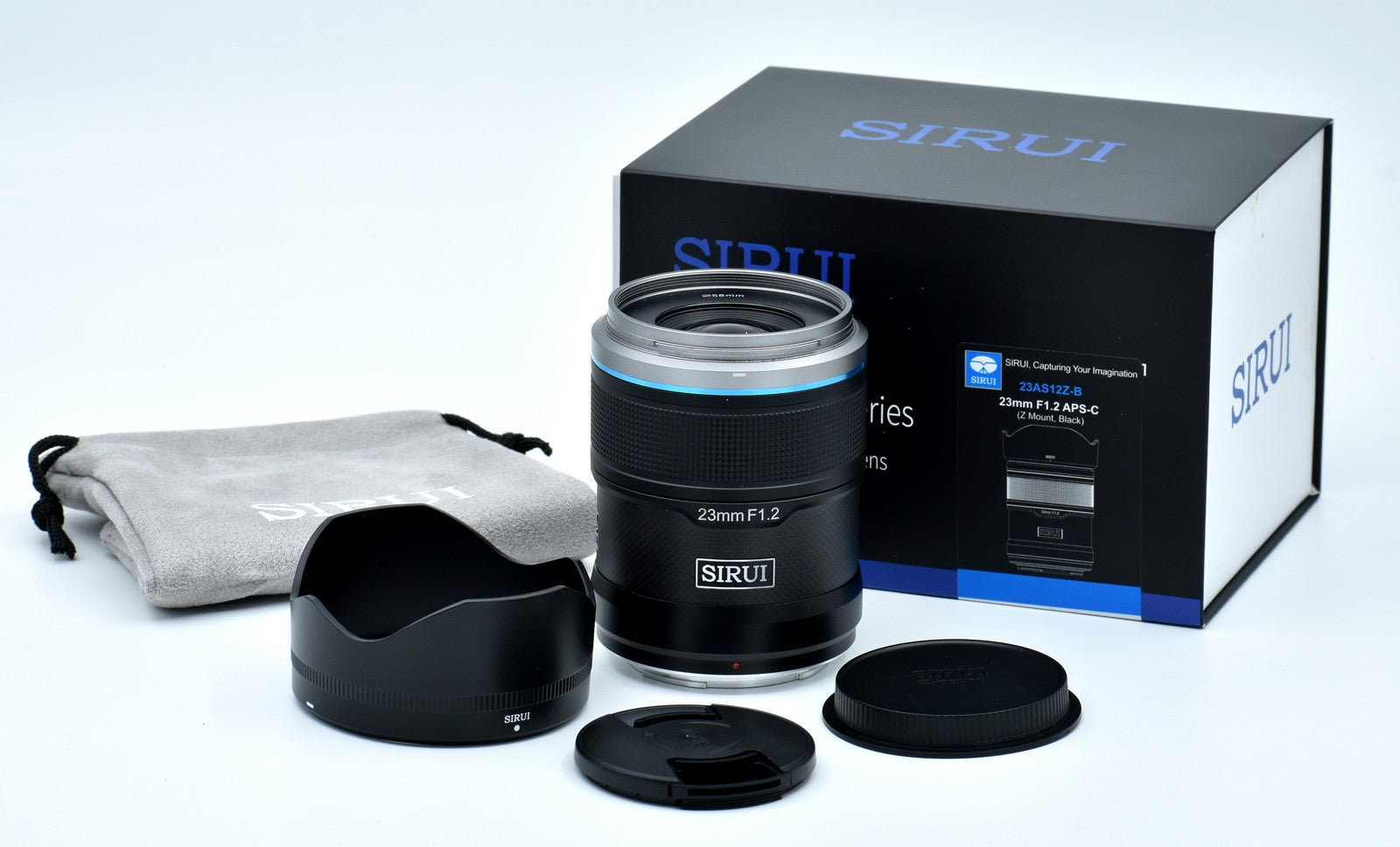 Sirui Sniper 23mm f/1.2 Autofocus Lens for Nikon Z Mount (Black) - Premium Fast Prime Lens for Low Light & Street Photography | Perfect for Portraits, Travel & Everyday Shooting