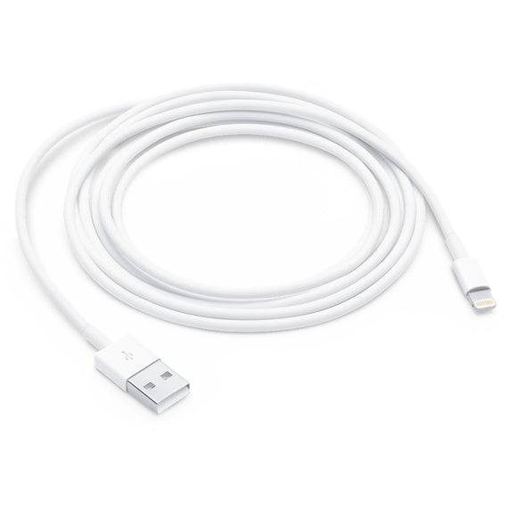 Apple MFi Certified Lightning to USB Cable (6ft) - Fast Charging & Sync for iPhone, iPad - Durable & Tangle-Free for Home, Office, Travel