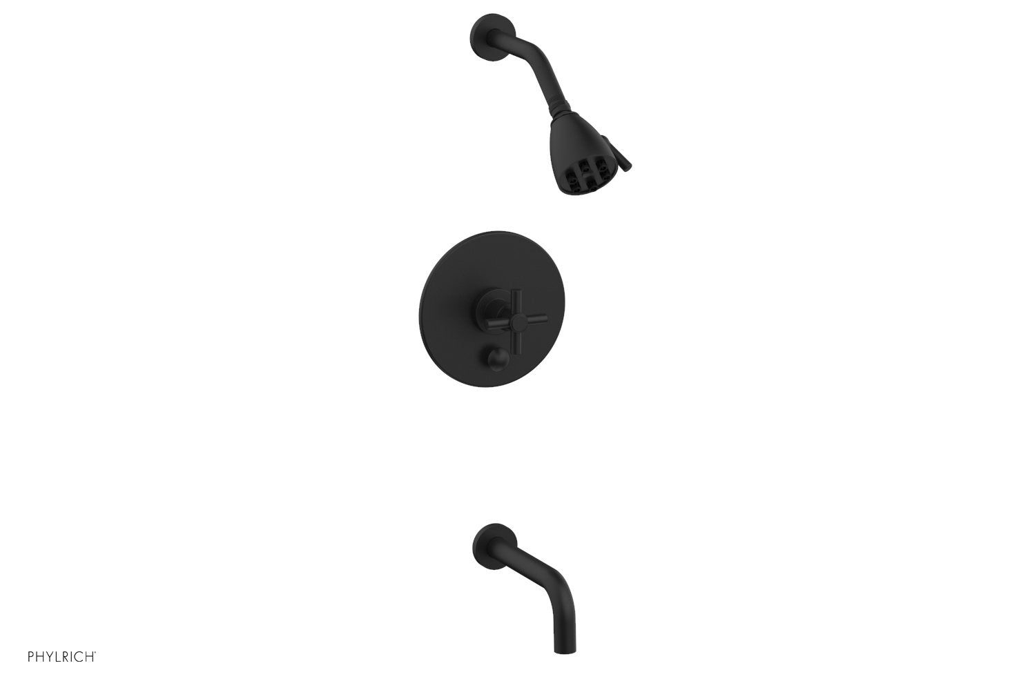 BASIC Pressure Balance Tub and Shower Set - 7 1/2