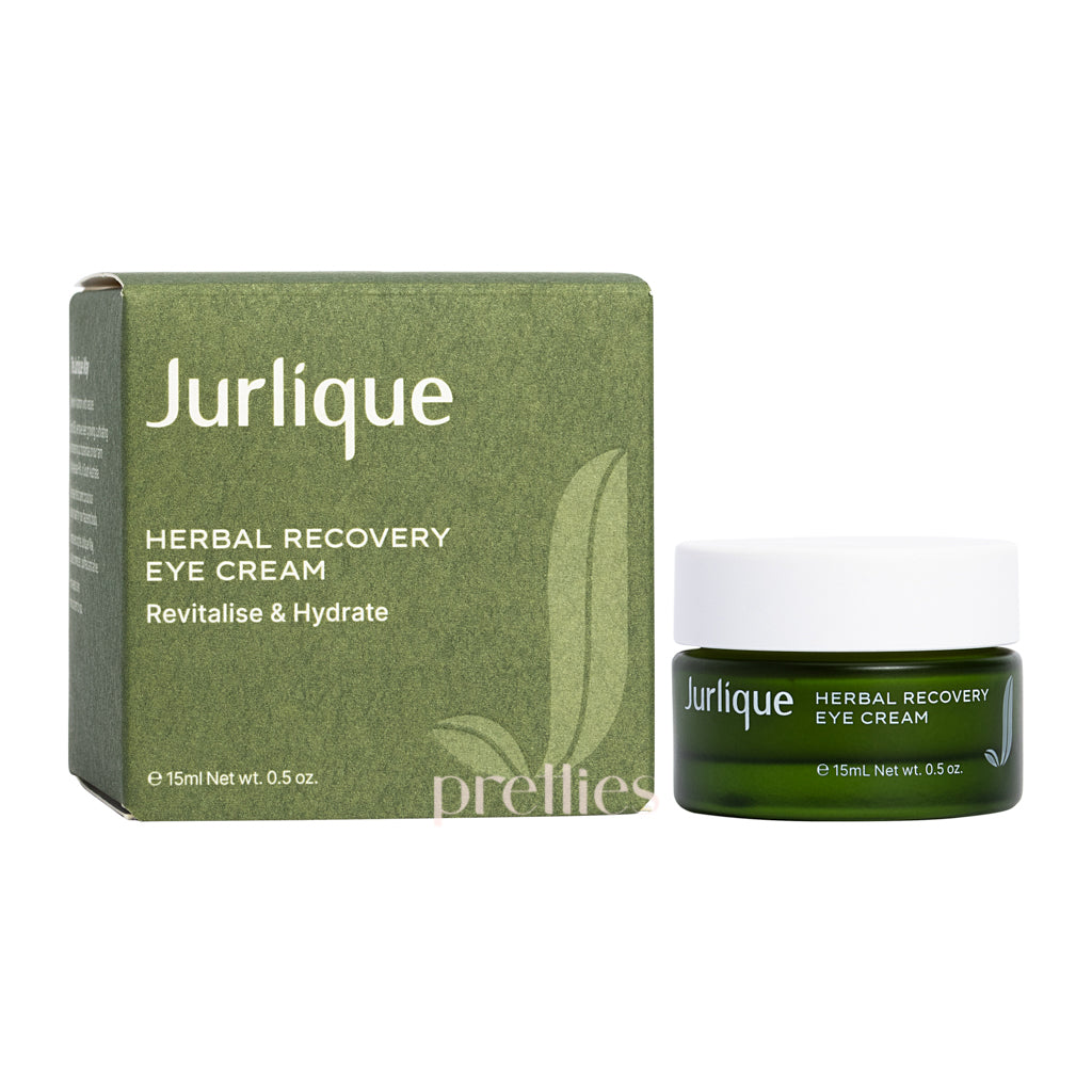Jurlique Herbal Recovery Eye Cream 15ml - Anti-Aging & Hydrating Eye Treatment for Dark Circles & Puffiness - Perfect for Night & Day Use (153443)