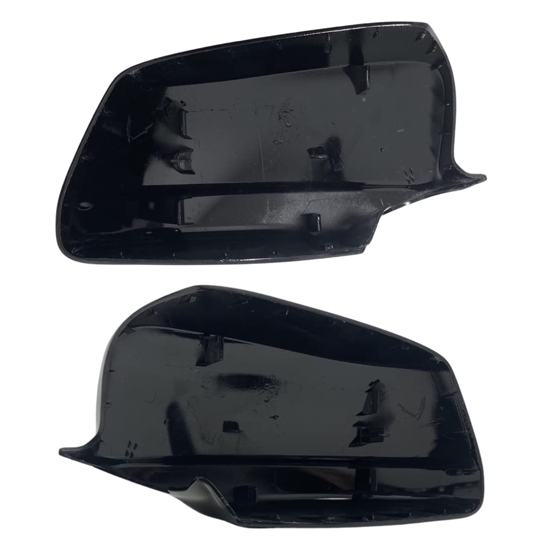 Carbon Fiber Side Mirror Cover Replacement for BMW 5 Series F10 F11 F07 - Lightweight & Durable Exterior Upgrade for Enhanced Style & Protection
