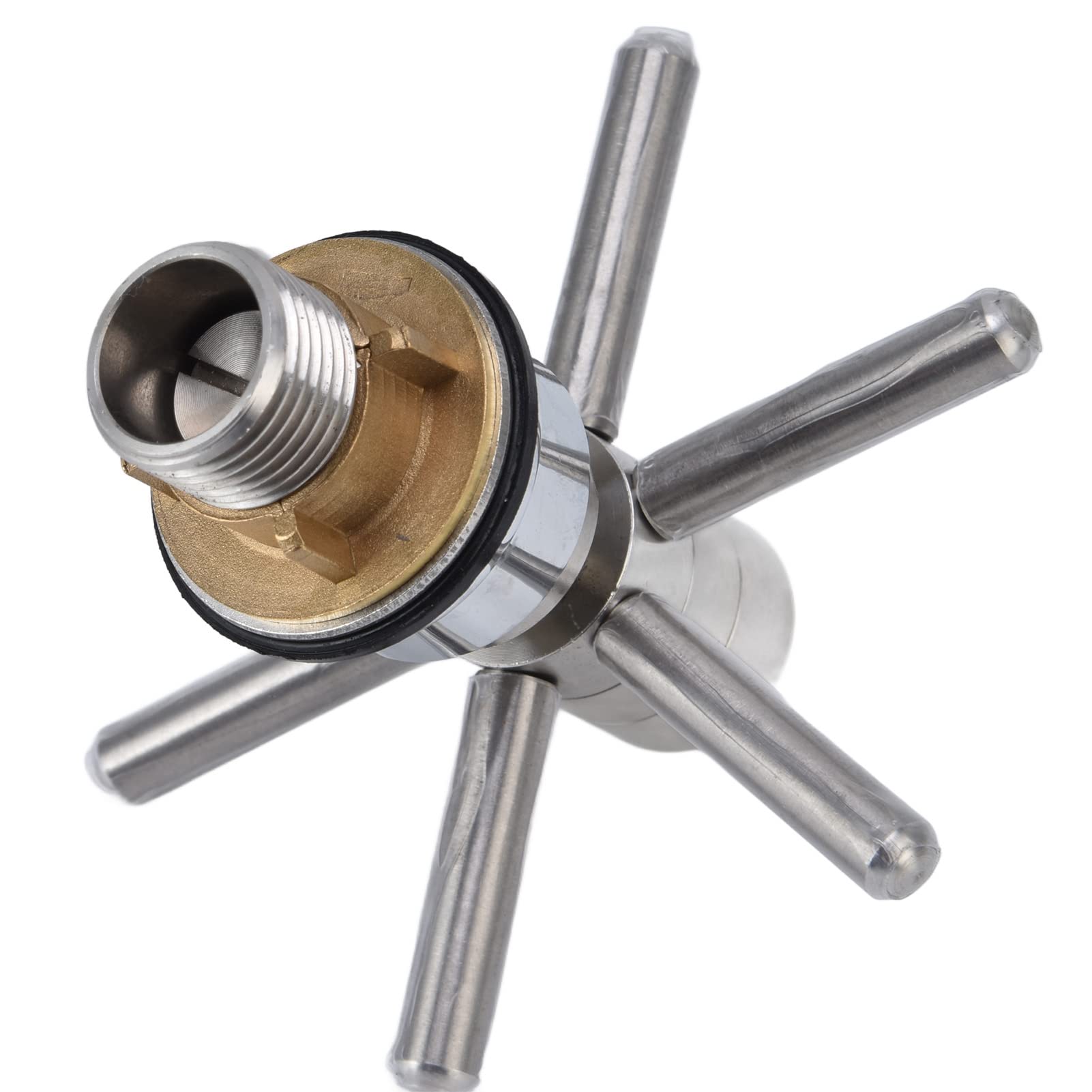 Stainless Steel Sink Glass Rinser Cup Washer - Bar, Restaurant & Coffee Shop Kitchen Sink Cleaner for Wine, Beer & Drinking Glasses - Perfect for Commercial & Home Use