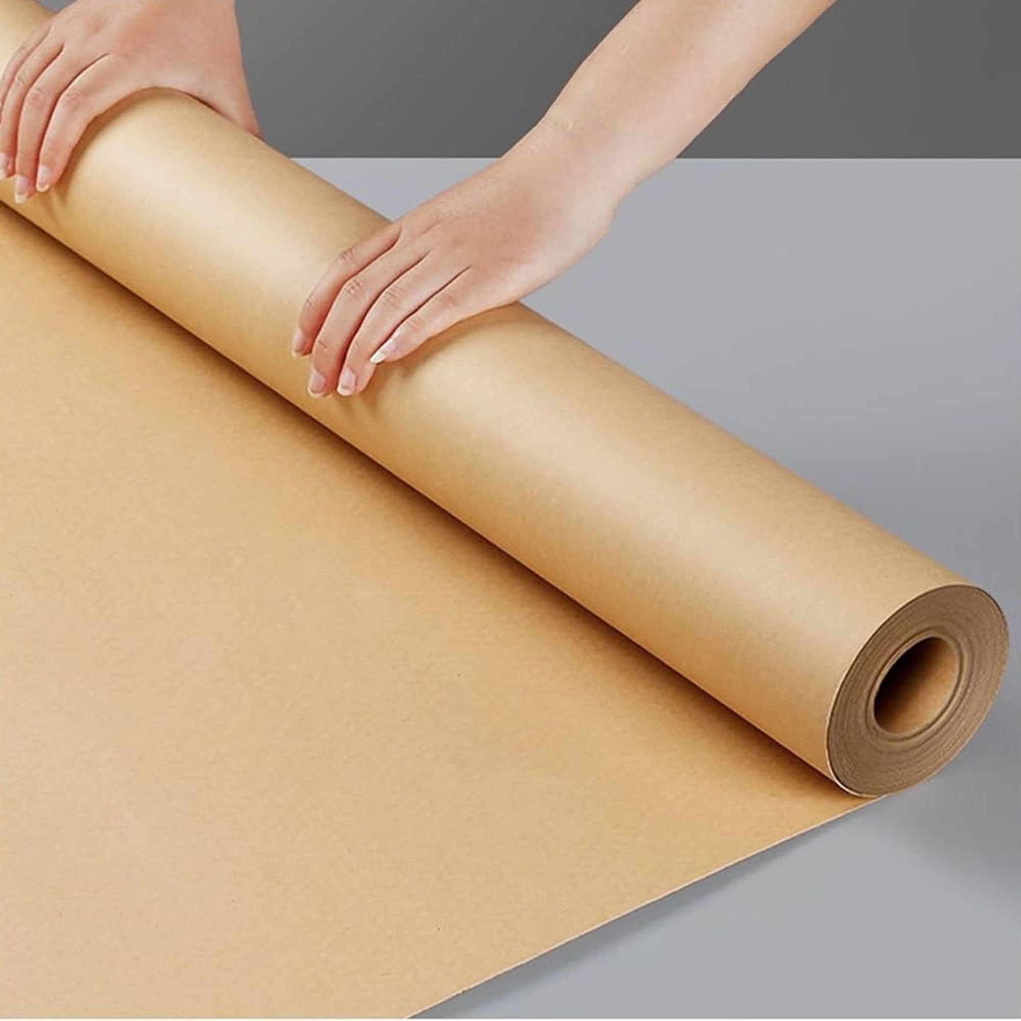 School Smart Heavy Duty Butcher Kraft Paper Roll - 40 lbs, 48