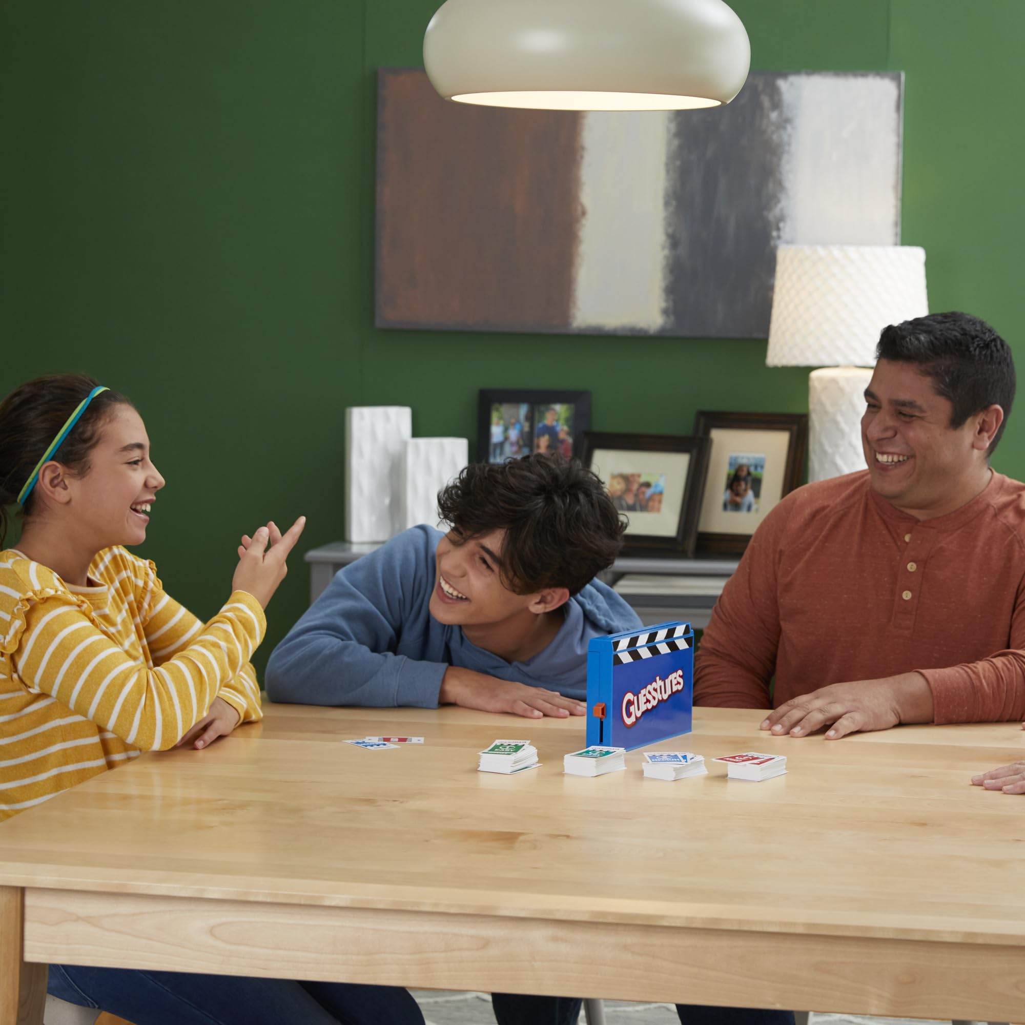 Hasbro Gaming Guesstures - Fun Family Charades Party Game for 4+ Players Ages 8 & Up | Perfect for Game Nights, Birthday Parties & Team Building Activities