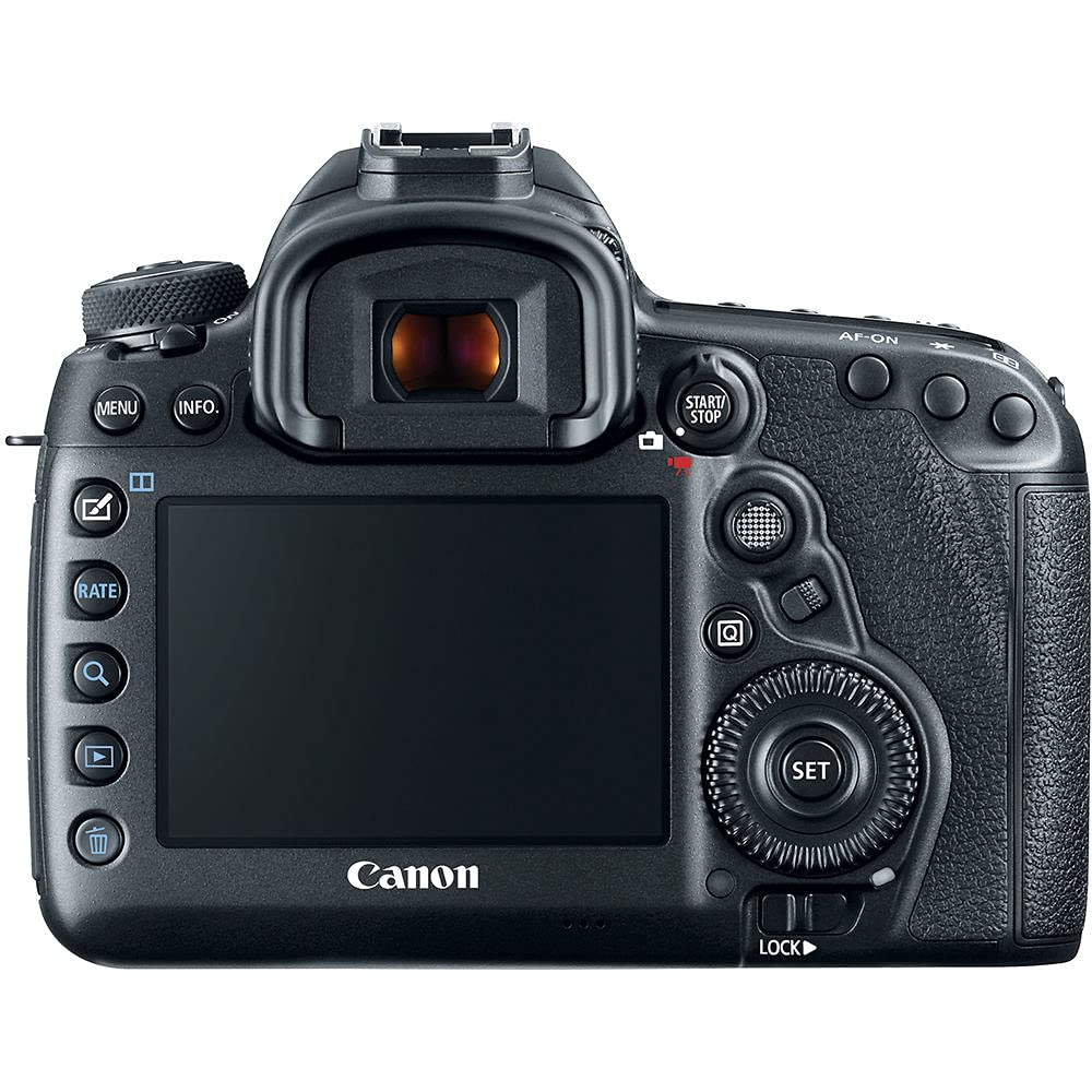 Canon EOS 5D Mark IV 30.4MP Full Frame DSLR Camera Body (Renewed) with 4K Video, Pro Audio Kit, 128GB Memory, Tripod & Corel Software - Perfect for Professional Photography, Videography & Travel Vlogging