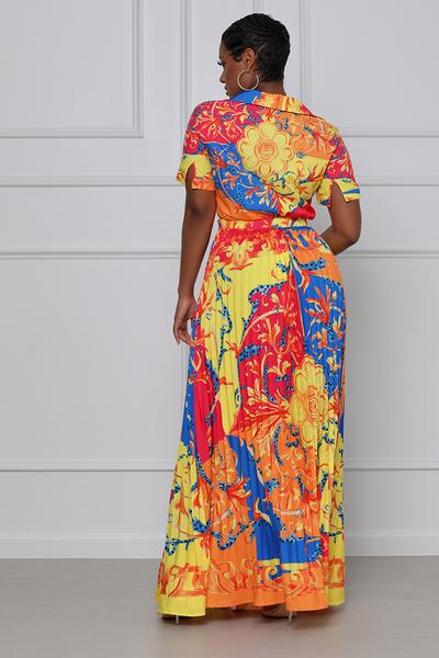 Cabo Resort Dress - Flowy Summer Maxi Dress for Women, Beach Vacation Outfit, Boho Chic Style | Perfect for Beach Getaways, Pool Parties & Tropical Vacations