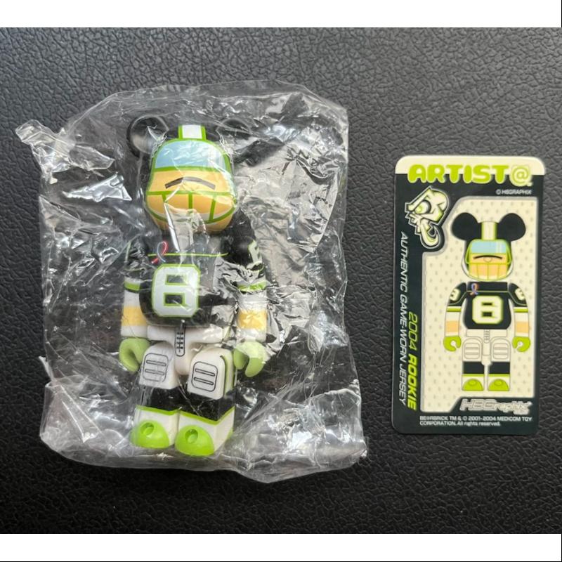 Bearbrick Series 8 ARTIST H8GRAPHiX Black 100% Collectible Vinyl Art Toy - Perfect for Home Display, Office Decor & Anime Collector's Showcase